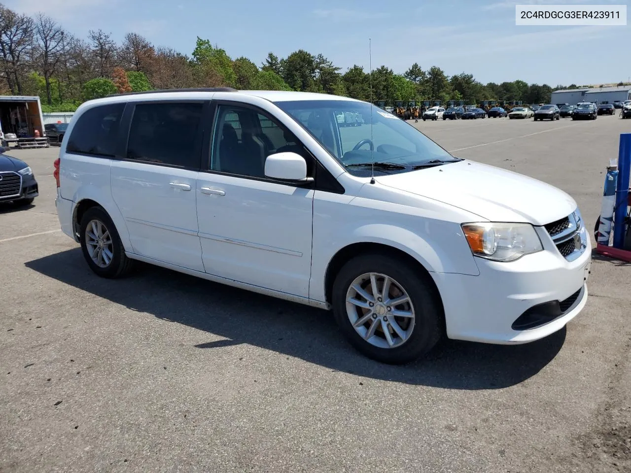 2014 Dodge Grand Caravan Sxt VIN: 2C4RDGCG3ER423911 Lot: 57143634