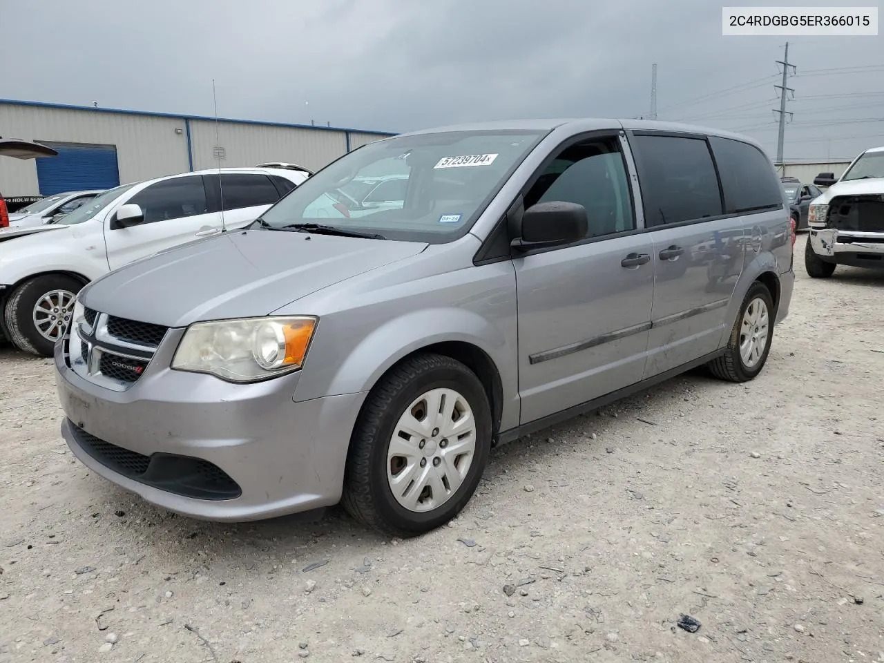 2014 Dodge Grand Caravan Se VIN: 2C4RDGBG5ER366015 Lot: 57239704