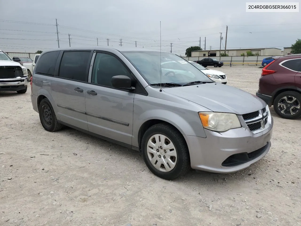 2014 Dodge Grand Caravan Se VIN: 2C4RDGBG5ER366015 Lot: 57239704