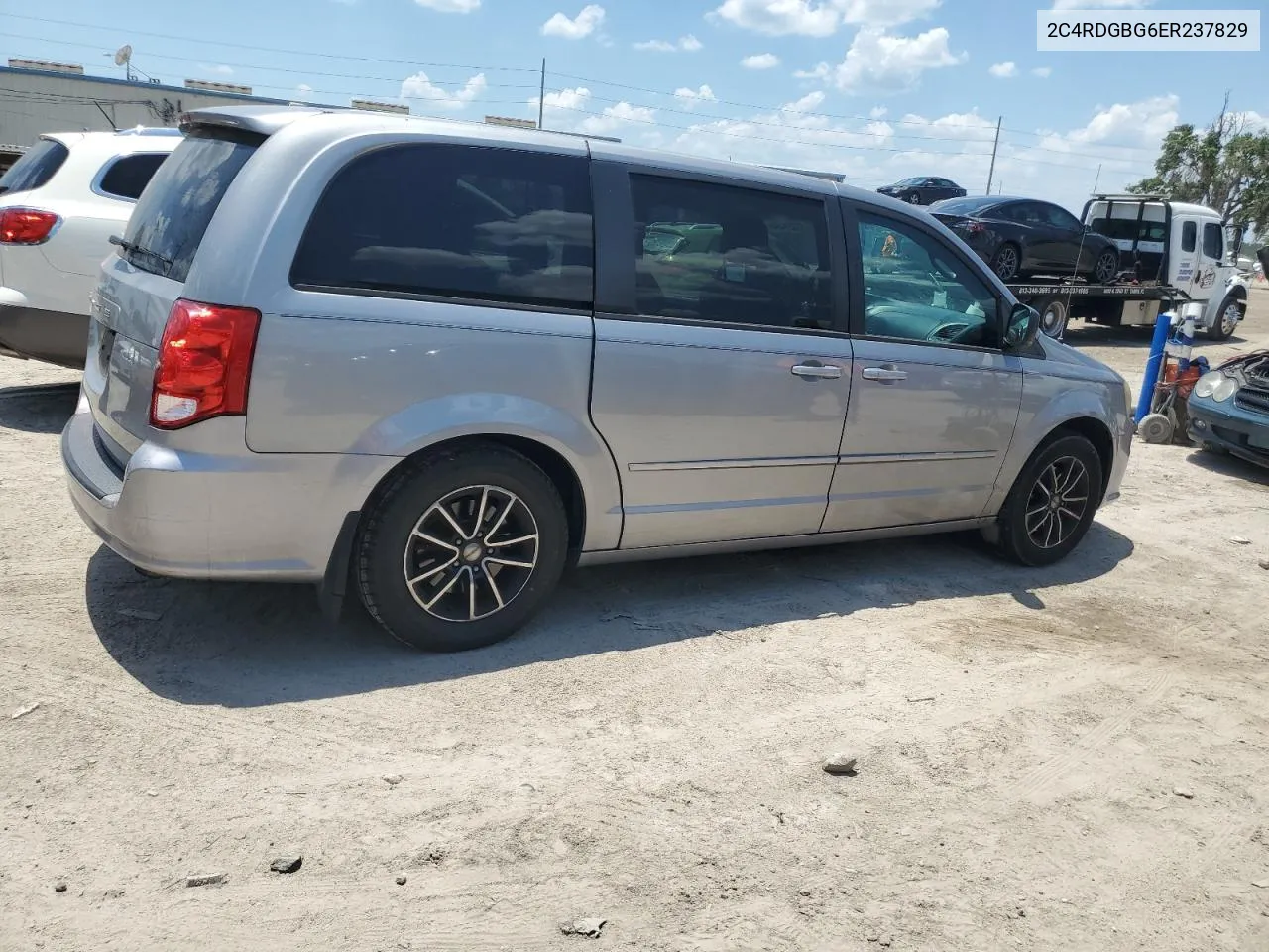 2014 Dodge Grand Caravan Se VIN: 2C4RDGBG6ER237829 Lot: 57351454