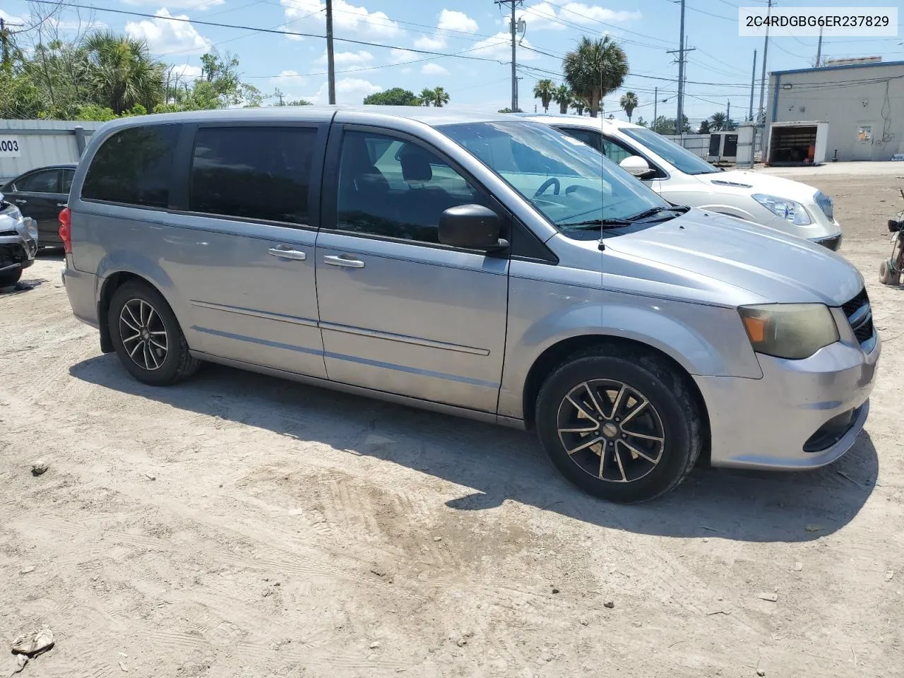 2014 Dodge Grand Caravan Se VIN: 2C4RDGBG6ER237829 Lot: 57351454