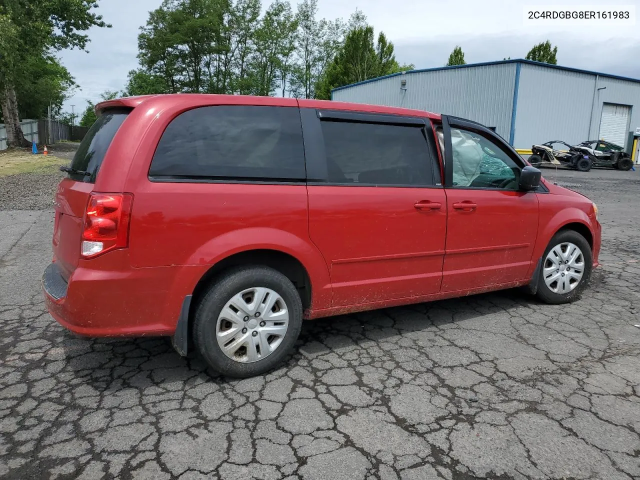 2014 Dodge Grand Caravan Se VIN: 2C4RDGBG8ER161983 Lot: 57690144