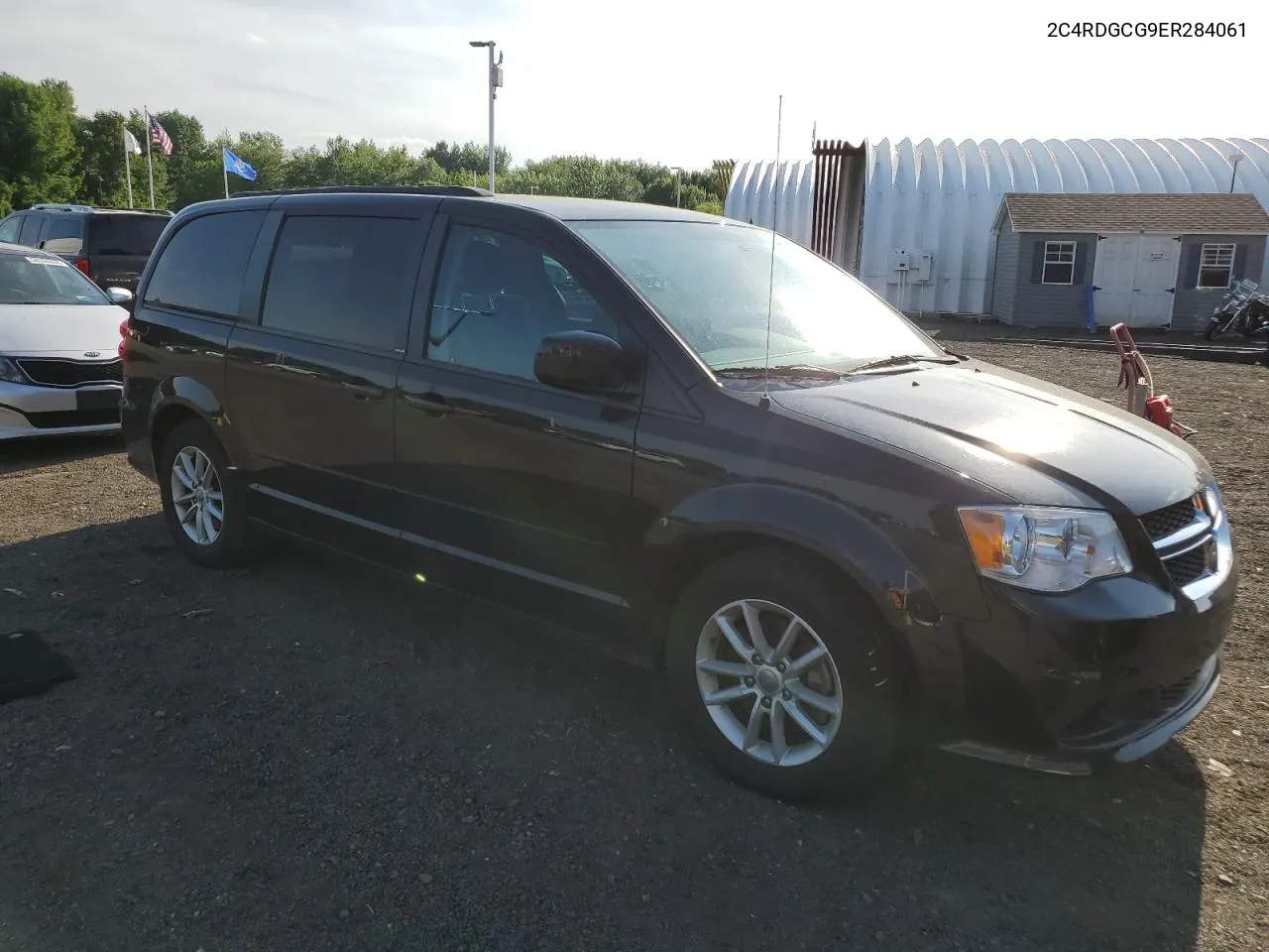 2014 Dodge Grand Caravan Sxt VIN: 2C4RDGCG9ER284061 Lot: 58092414