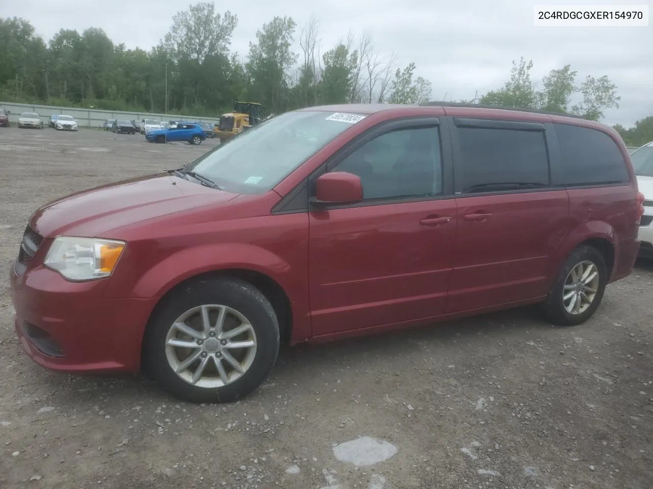 2C4RDGCGXER154970 2014 Dodge Grand Caravan Sxt