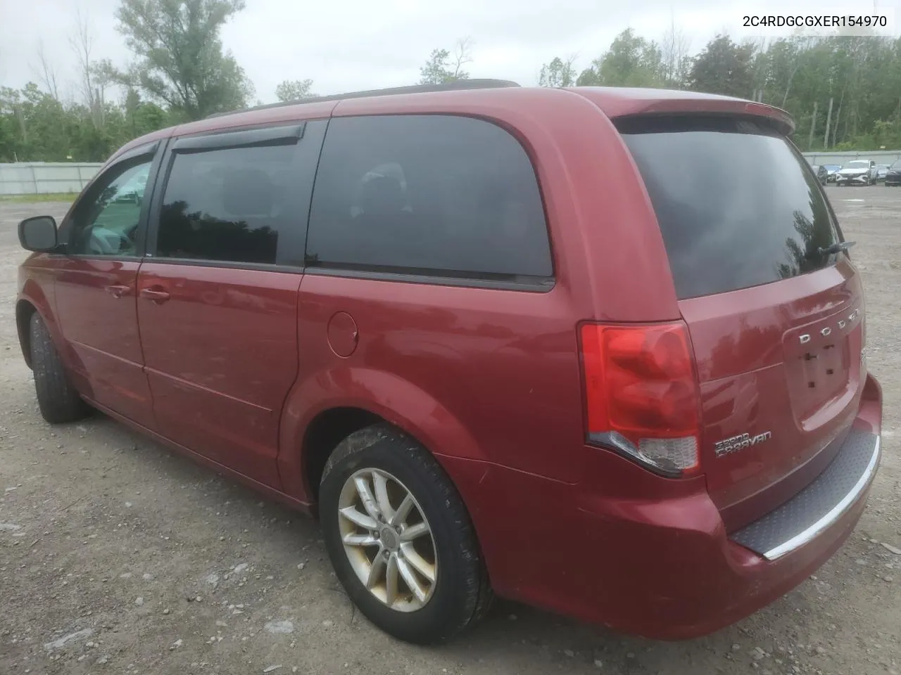 2C4RDGCGXER154970 2014 Dodge Grand Caravan Sxt