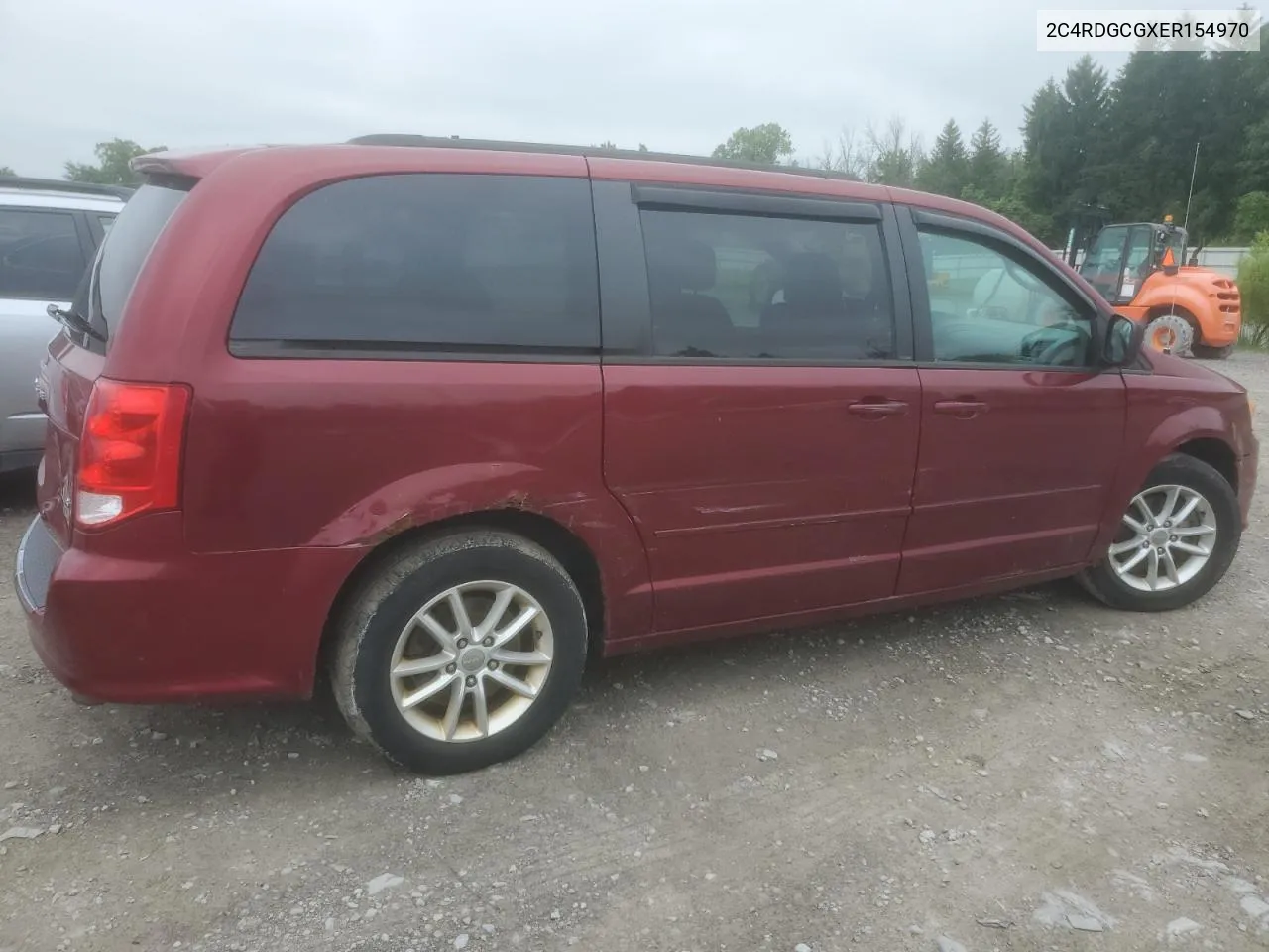 2C4RDGCGXER154970 2014 Dodge Grand Caravan Sxt