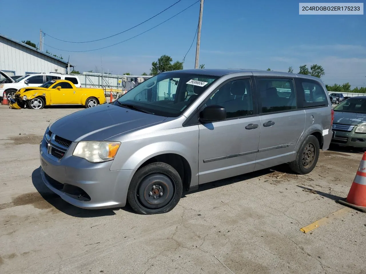 2C4RDGBG2ER175233 2014 Dodge Grand Caravan Se