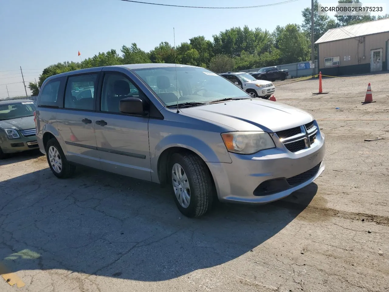 2014 Dodge Grand Caravan Se VIN: 2C4RDGBG2ER175233 Lot: 59366654