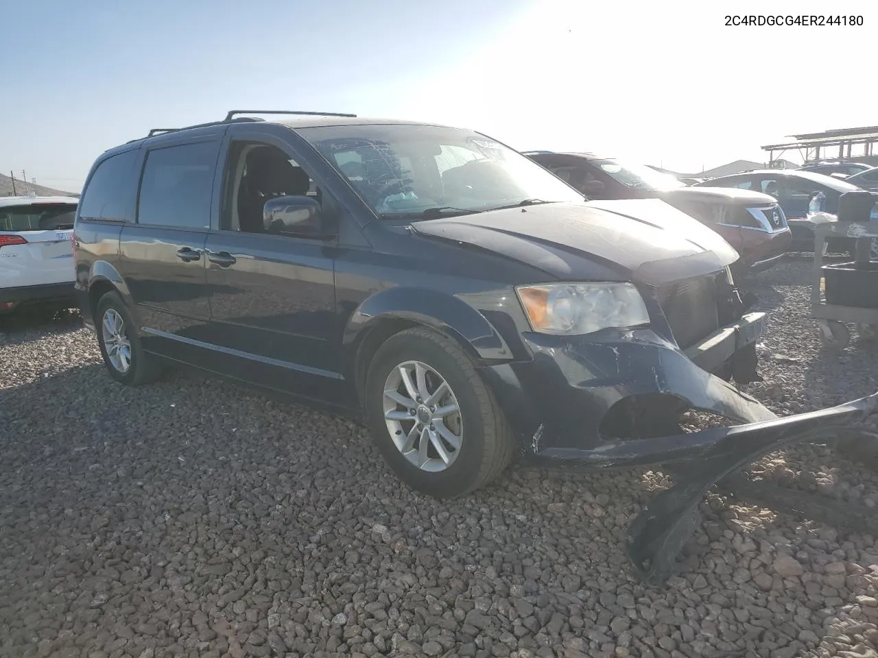 2C4RDGCG4ER244180 2014 Dodge Grand Caravan Sxt