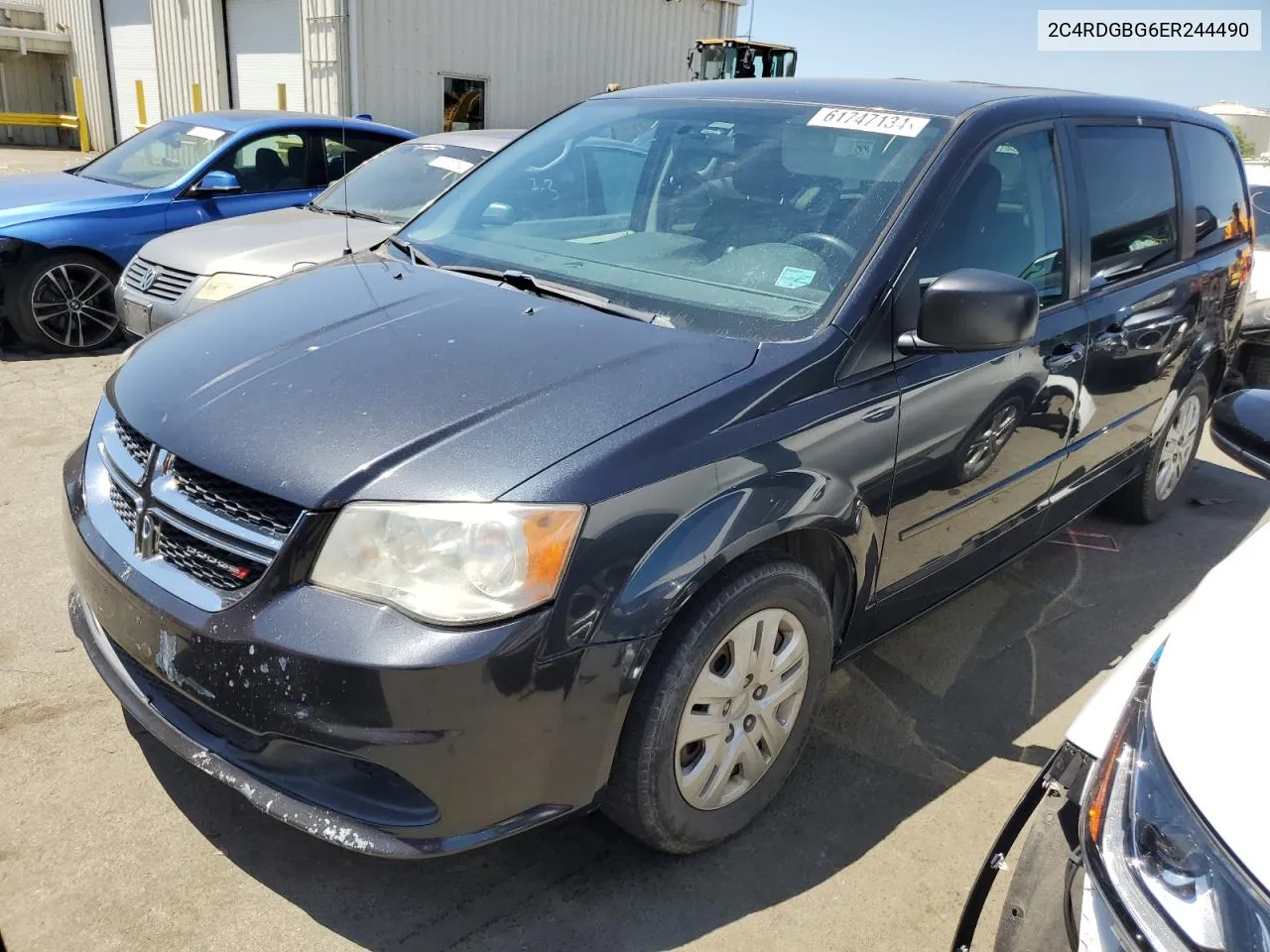 2C4RDGBG6ER244490 2014 Dodge Grand Caravan Se