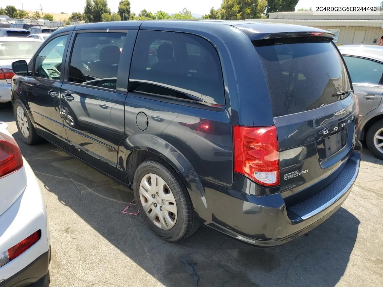 2014 Dodge Grand Caravan Se VIN: 2C4RDGBG6ER244490 Lot: 61747134