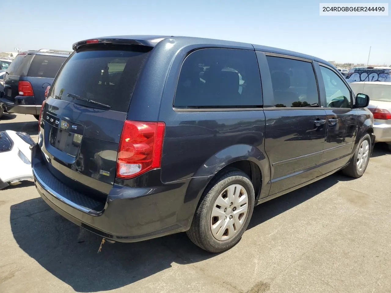 2014 Dodge Grand Caravan Se VIN: 2C4RDGBG6ER244490 Lot: 61747134