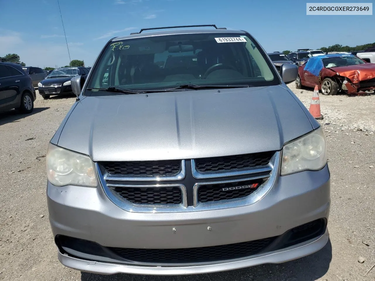 2C4RDGCGXER273649 2014 Dodge Grand Caravan Sxt