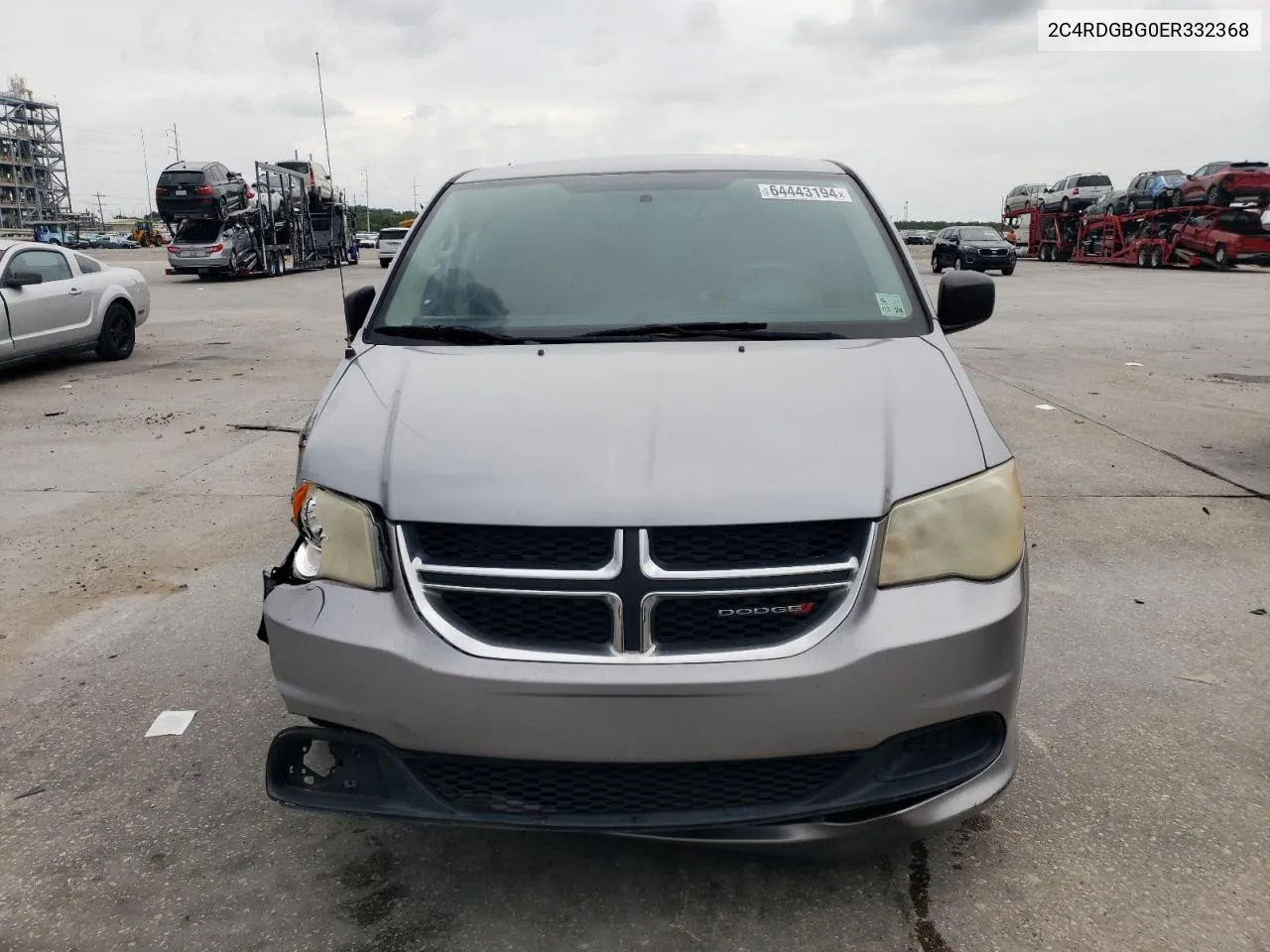 2C4RDGBG0ER332368 2014 Dodge Grand Caravan Se