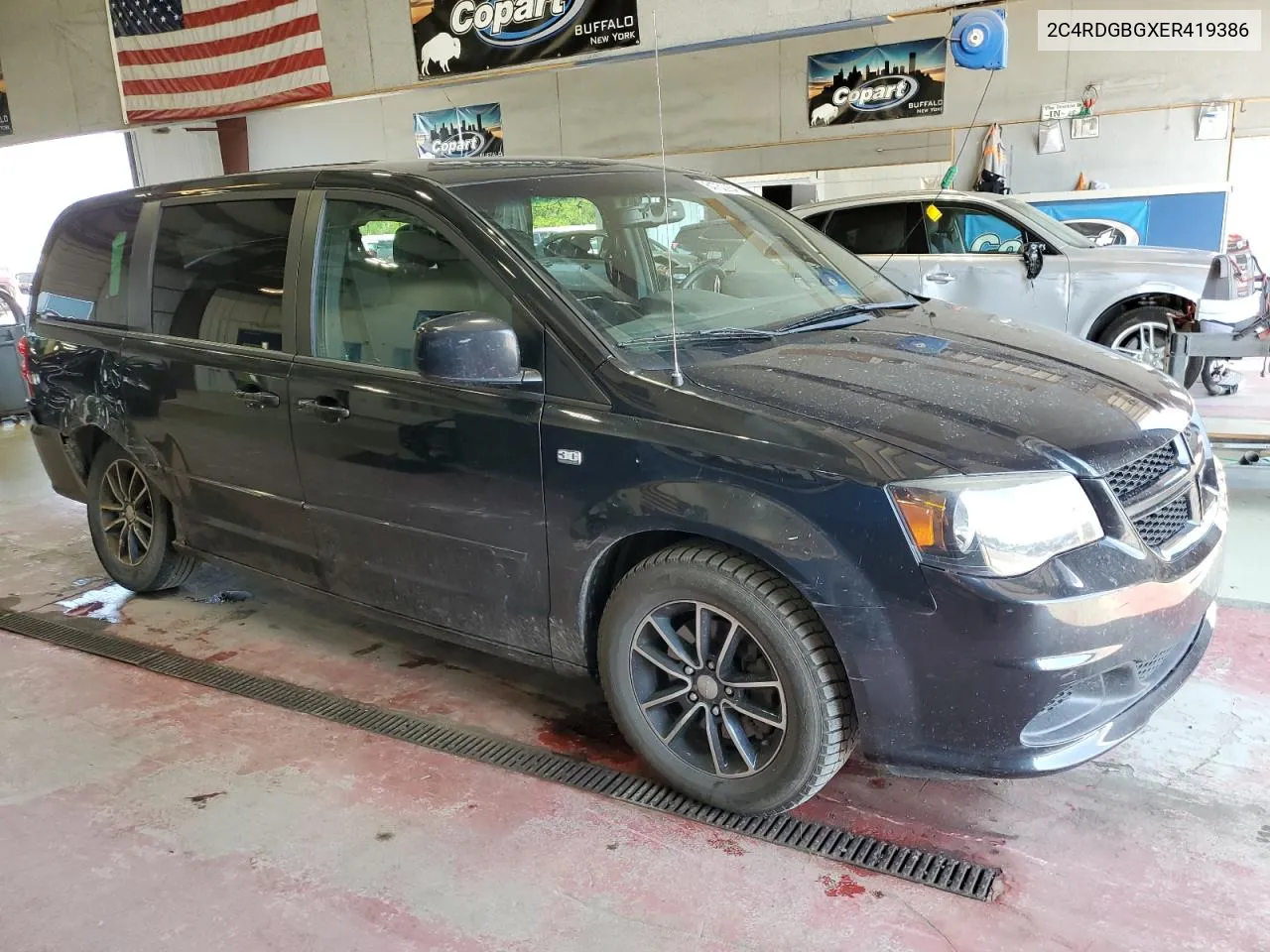 2014 Dodge Grand Caravan Se VIN: 2C4RDGBGXER419386 Lot: 64750254