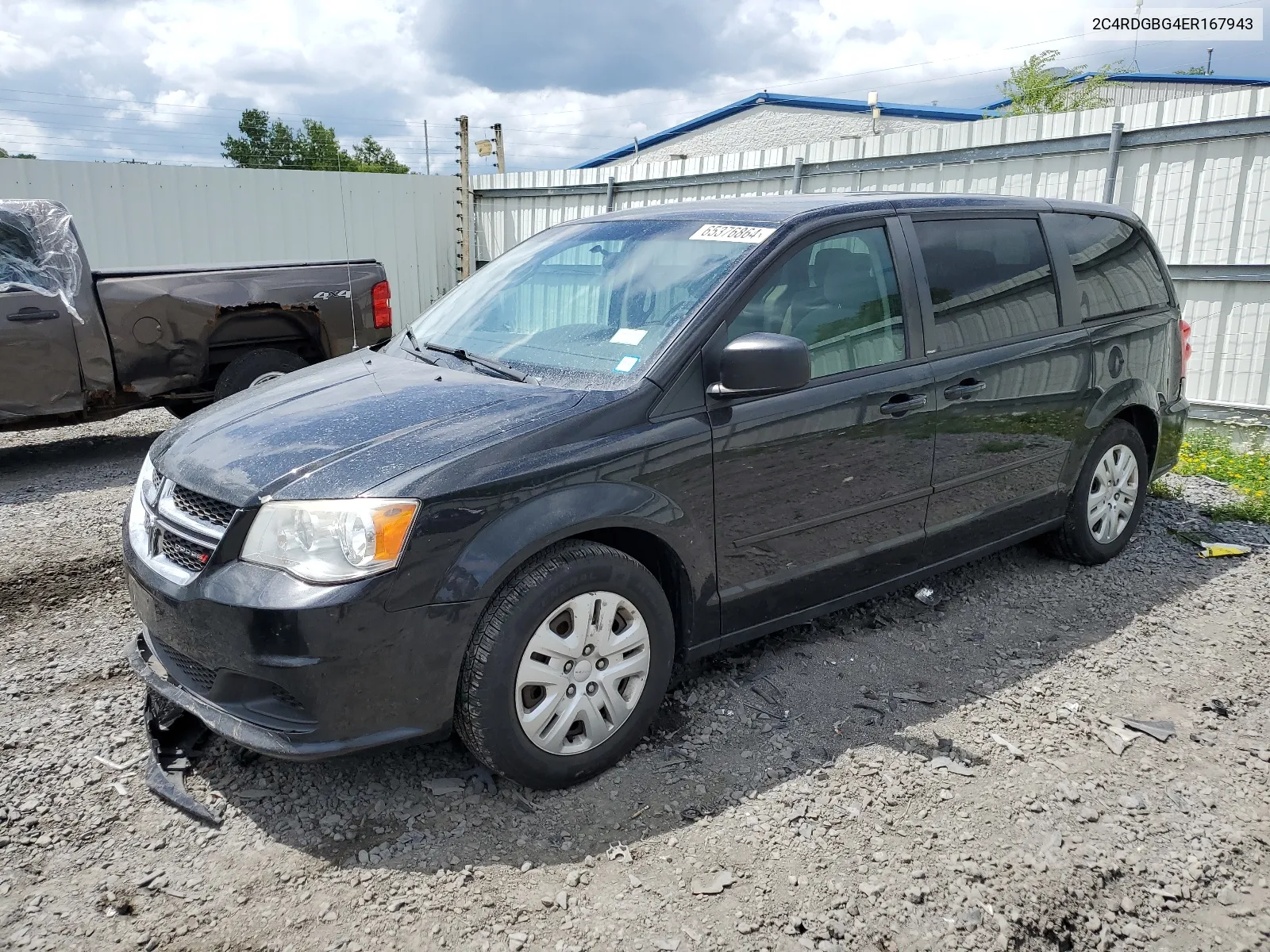 2014 Dodge Grand Caravan Se VIN: 2C4RDGBG4ER167943 Lot: 65376864