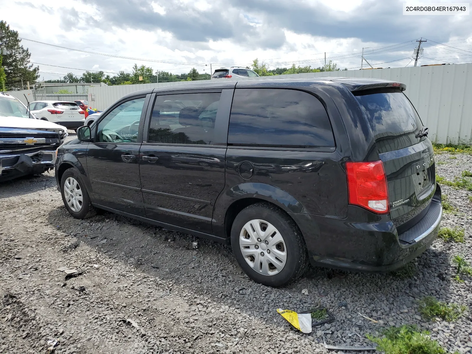 2C4RDGBG4ER167943 2014 Dodge Grand Caravan Se