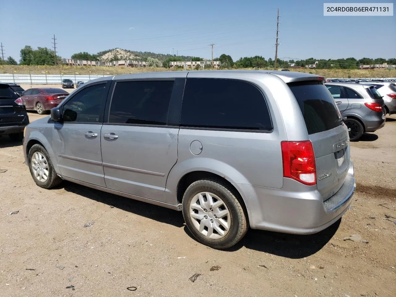 2C4RDGBG6ER471131 2014 Dodge Grand Caravan Se