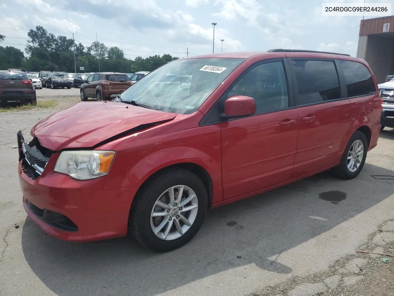 2C4RDGCG9ER244286 2014 Dodge Grand Caravan Sxt