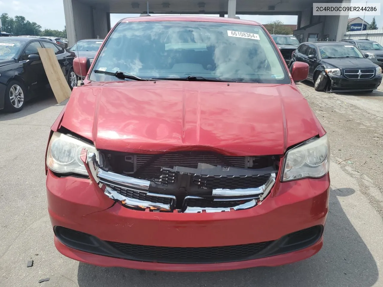 2C4RDGCG9ER244286 2014 Dodge Grand Caravan Sxt