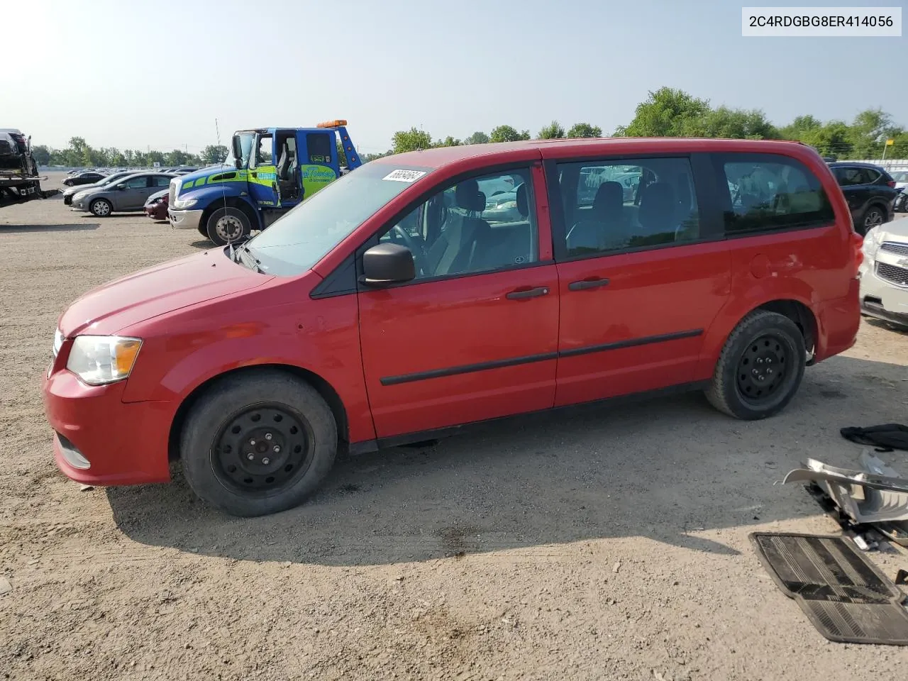 2C4RDGBG8ER414056 2014 Dodge Grand Caravan Se