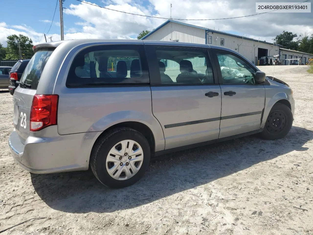 2014 Dodge Grand Caravan Se VIN: 2C4RDGBGXER193401 Lot: 66796944