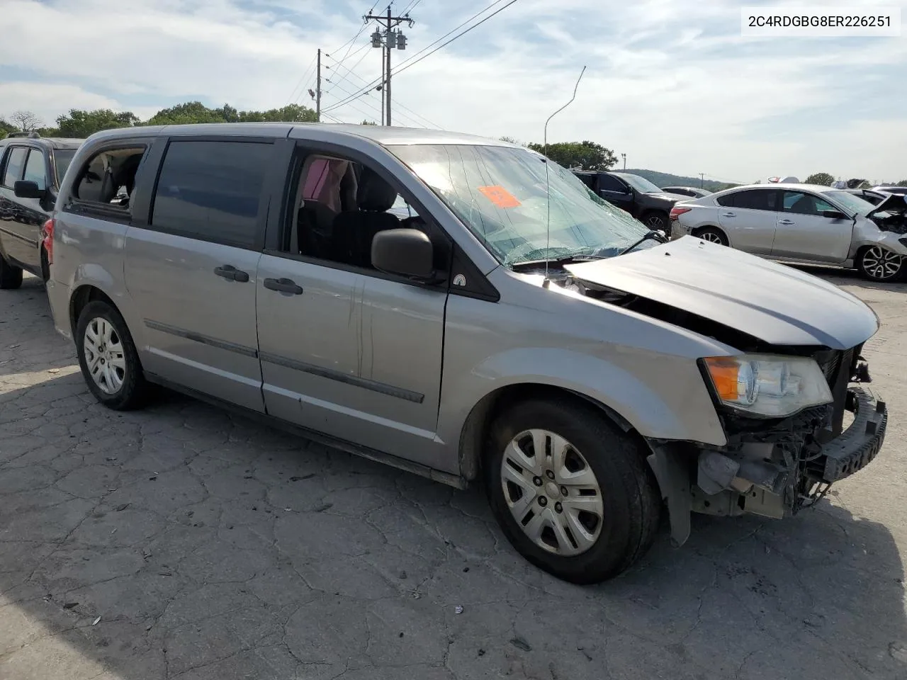 2014 Dodge Grand Caravan Se VIN: 2C4RDGBG8ER226251 Lot: 67115594