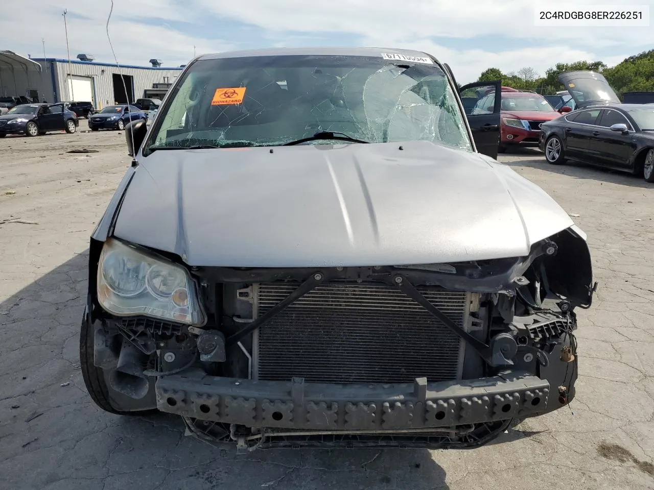 2C4RDGBG8ER226251 2014 Dodge Grand Caravan Se