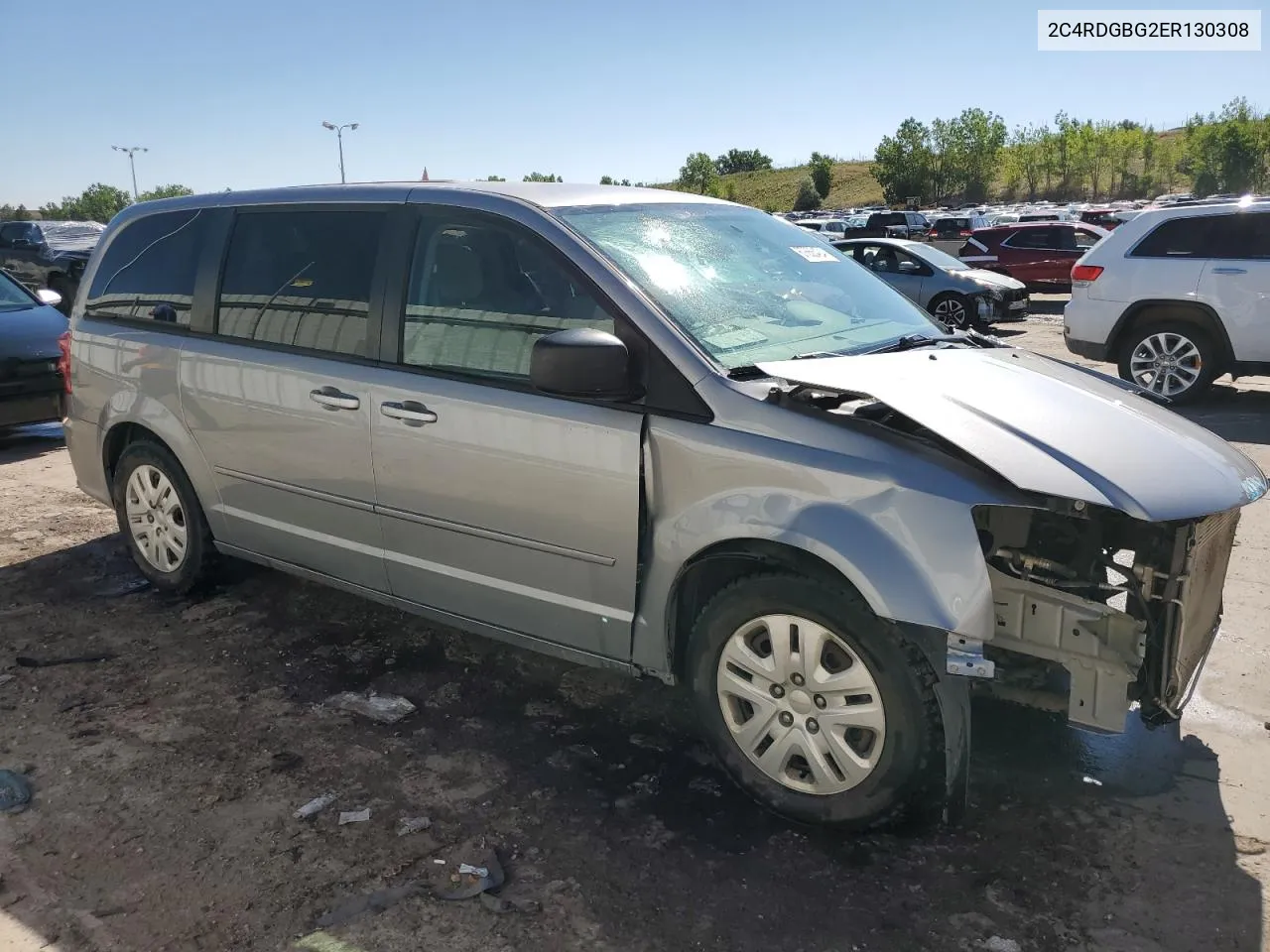 2014 Dodge Grand Caravan Se VIN: 2C4RDGBG2ER130308 Lot: 67668424