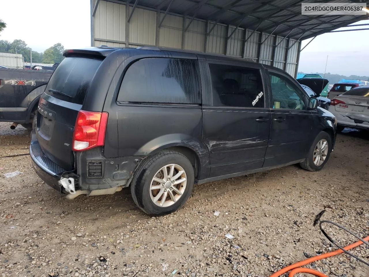 2C4RDGCG4ER406387 2014 Dodge Grand Caravan Sxt