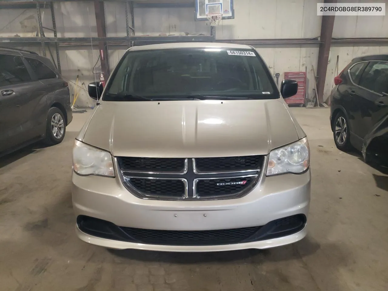 2014 Dodge Grand Caravan Se VIN: 2C4RDGBG8ER389790 Lot: 68150314