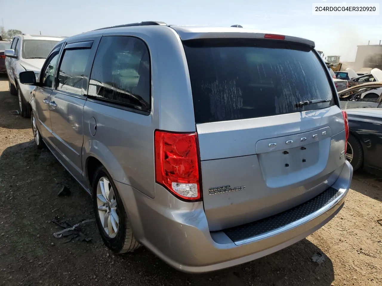 2014 Dodge Grand Caravan Sxt VIN: 2C4RDGCG4ER320920 Lot: 68509654