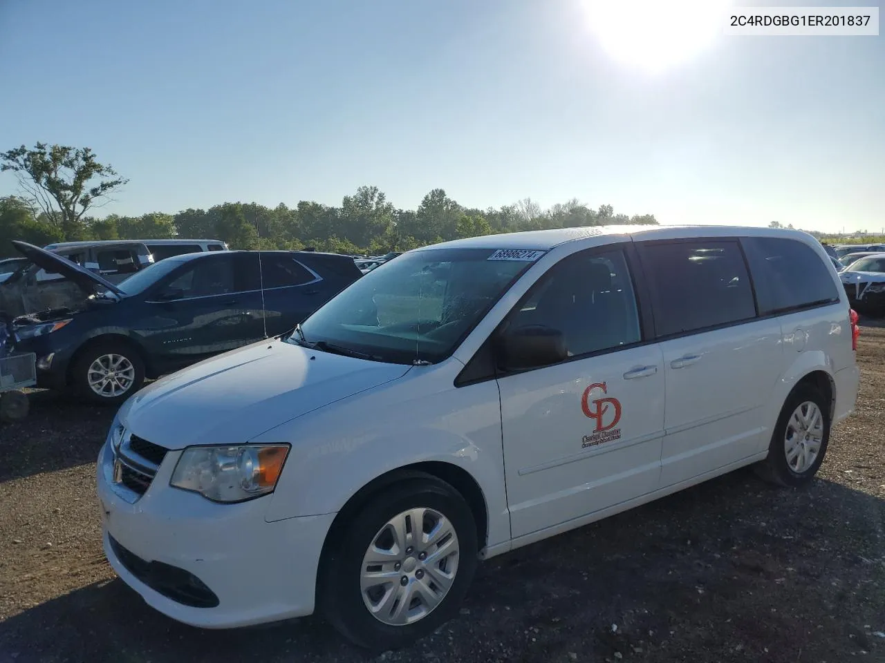 2C4RDGBG1ER201837 2014 Dodge Grand Caravan Se