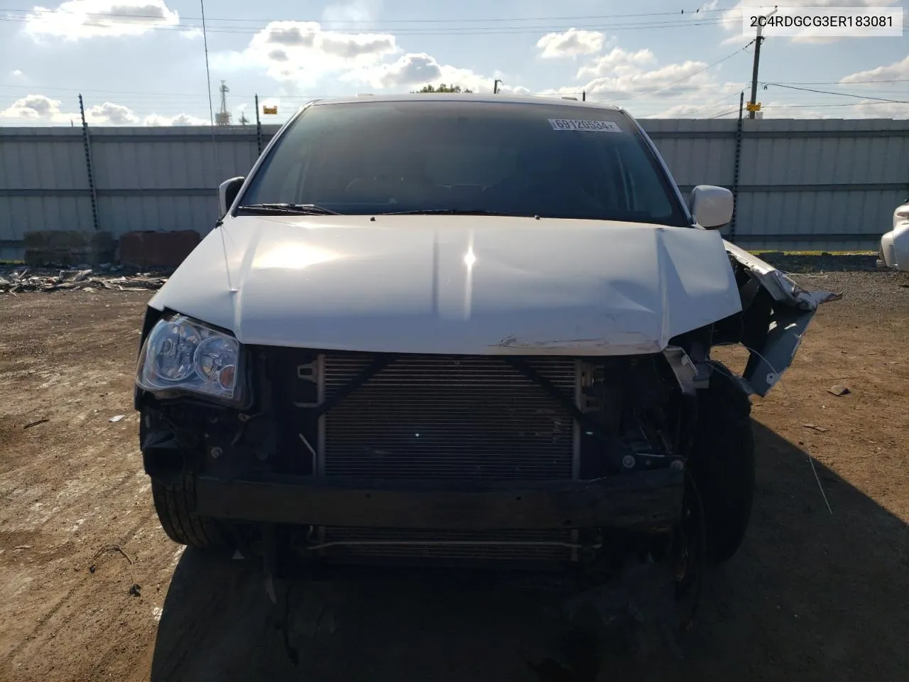 2C4RDGCG3ER183081 2014 Dodge Grand Caravan Sxt