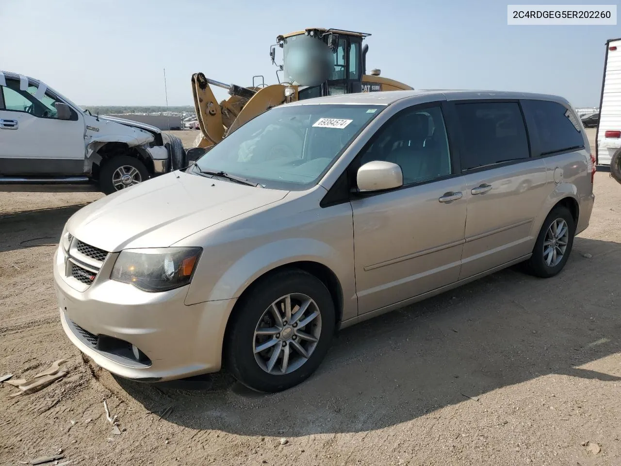 2014 Dodge Grand Caravan R/T VIN: 2C4RDGEG5ER202260 Lot: 69384574