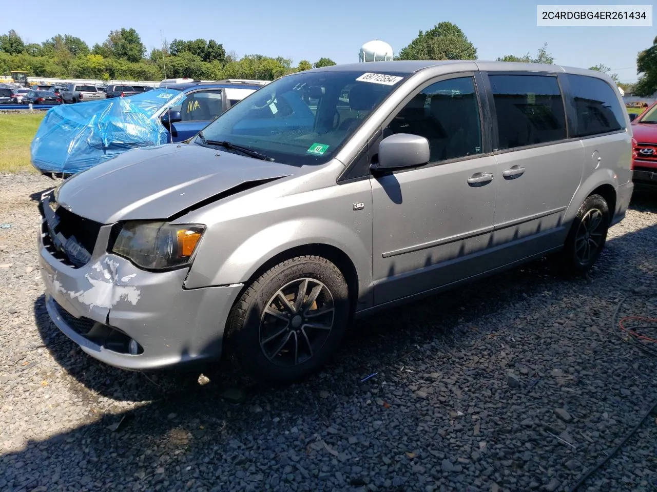 2C4RDGBG4ER261434 2014 Dodge Grand Caravan Se