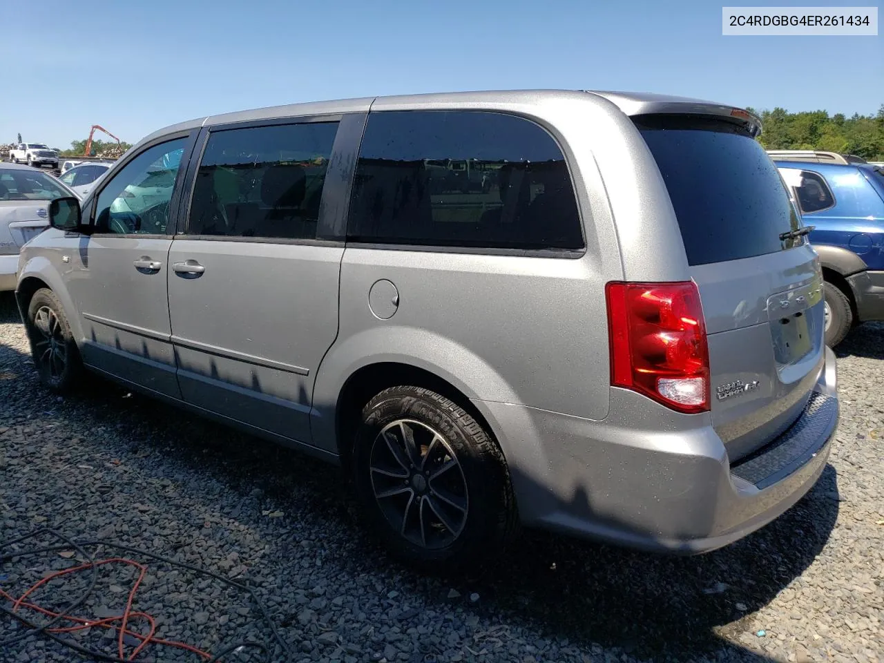 2C4RDGBG4ER261434 2014 Dodge Grand Caravan Se