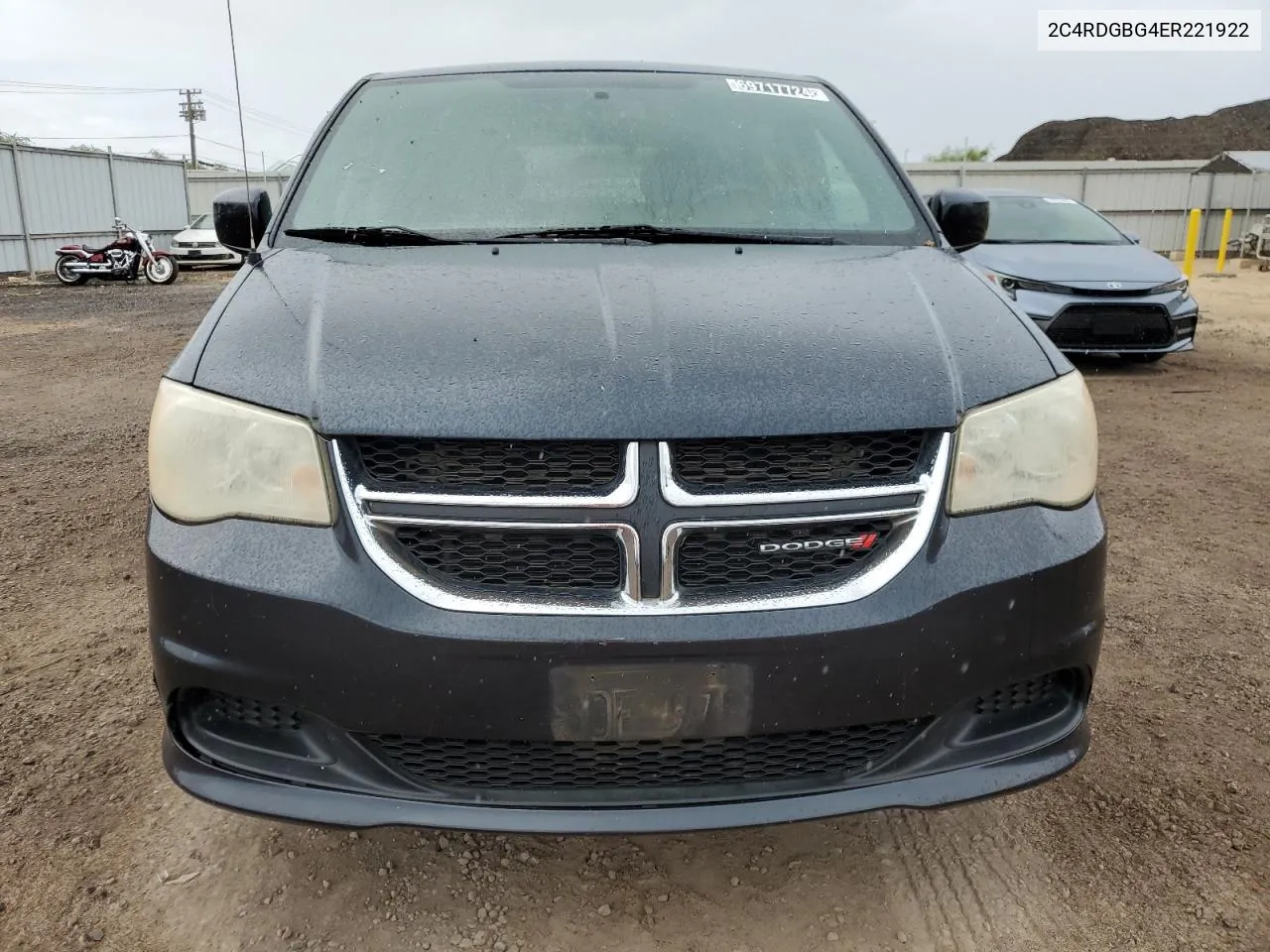 2014 Dodge Grand Caravan Se VIN: 2C4RDGBG4ER221922 Lot: 69717724