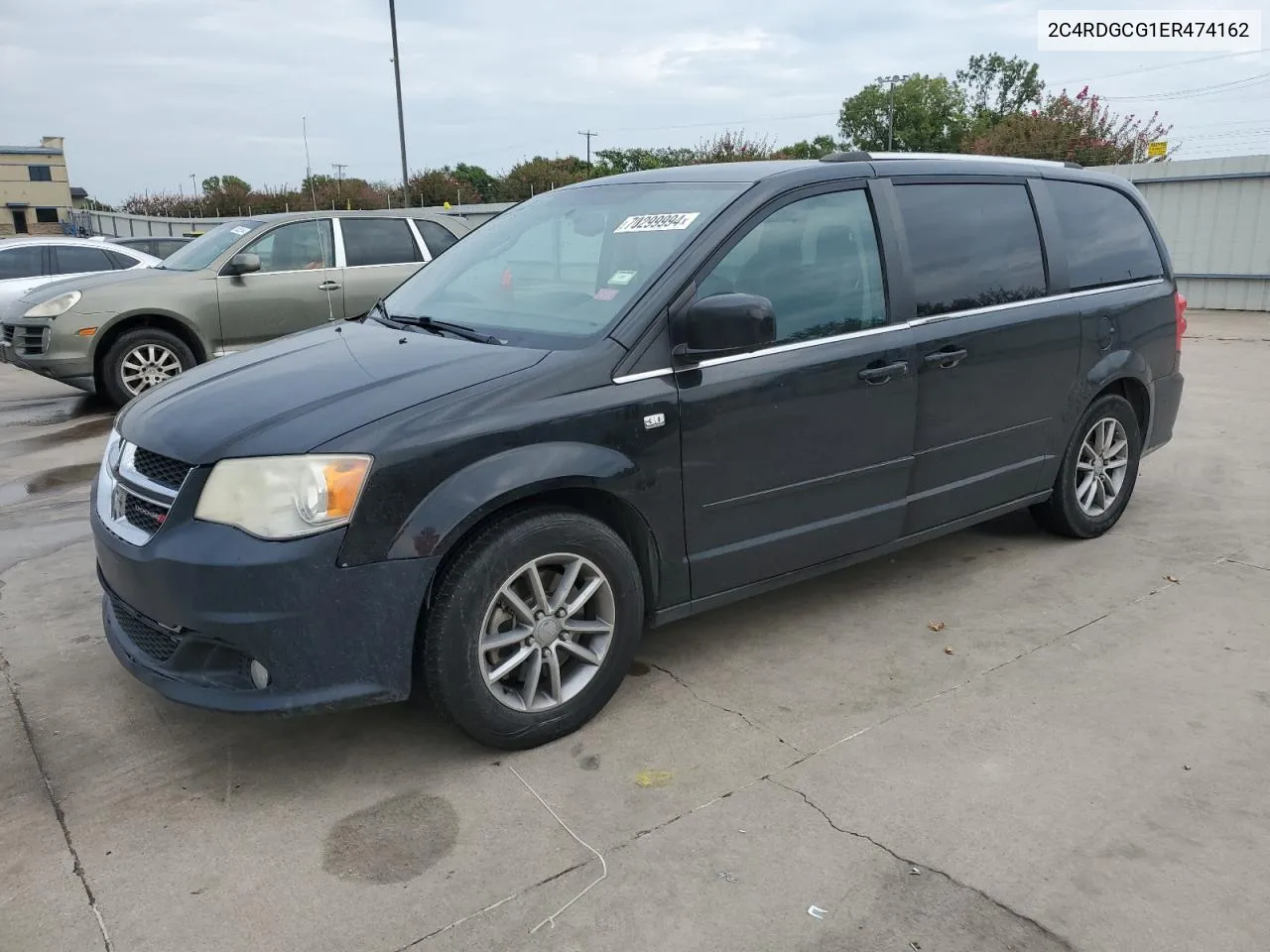 2C4RDGCG1ER474162 2014 Dodge Grand Caravan Sxt