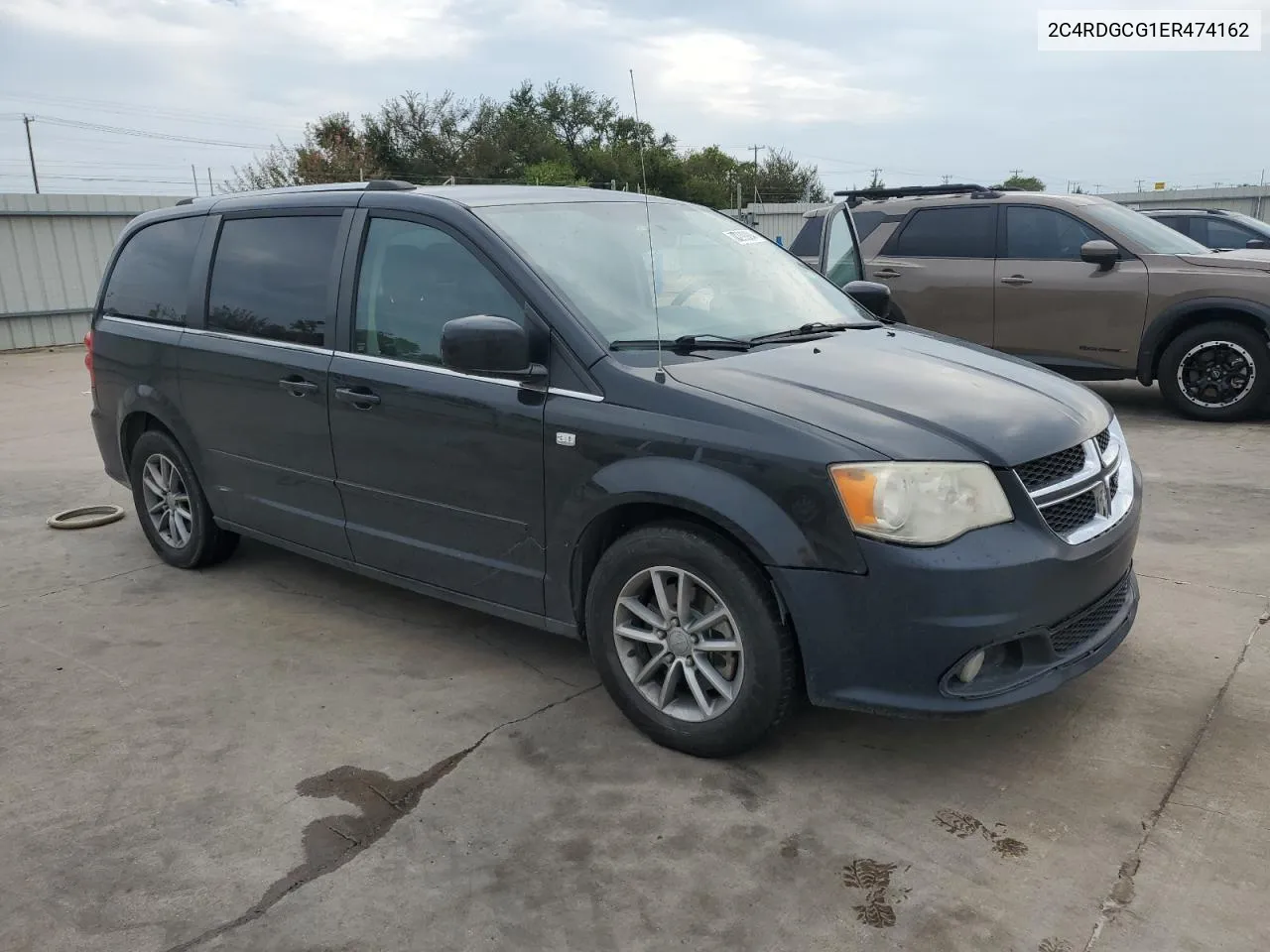 2014 Dodge Grand Caravan Sxt VIN: 2C4RDGCG1ER474162 Lot: 70299994