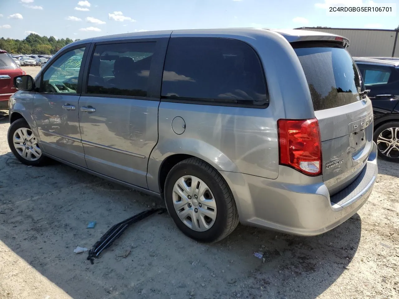 2C4RDGBG5ER106701 2014 Dodge Grand Caravan Se