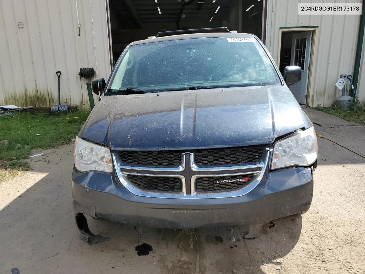 2C4RDGCG1ER173178 2014 Dodge Grand Caravan Sxt