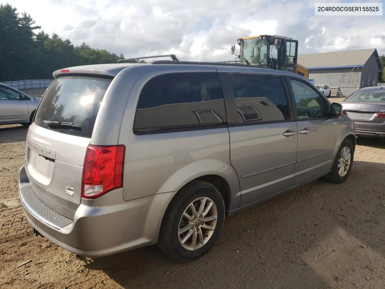 2014 Dodge Grand Caravan Sxt VIN: 2C4RDGCG5ER155525 Lot: 70493264