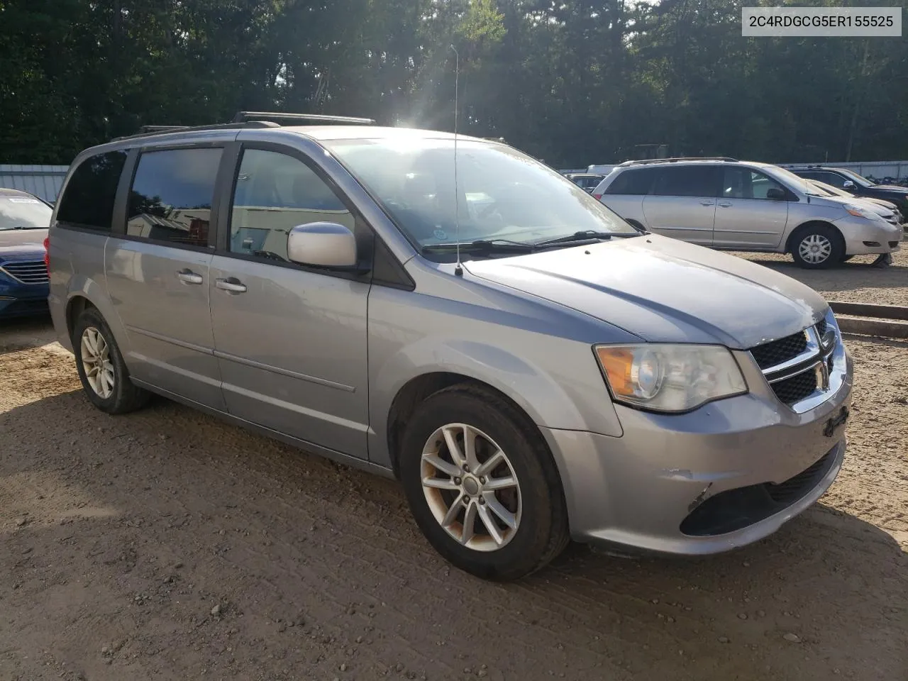 2C4RDGCG5ER155525 2014 Dodge Grand Caravan Sxt