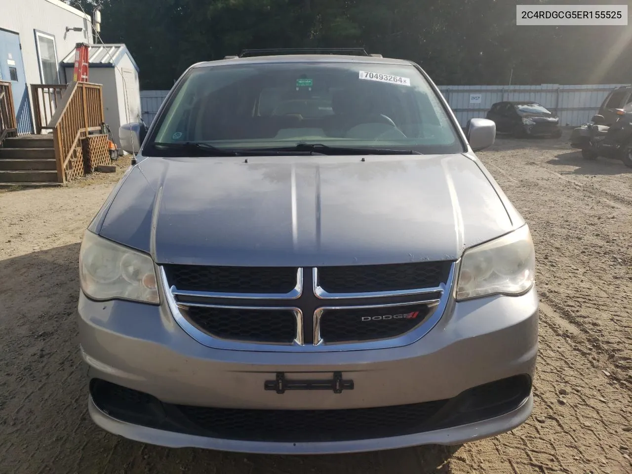 2014 Dodge Grand Caravan Sxt VIN: 2C4RDGCG5ER155525 Lot: 70493264