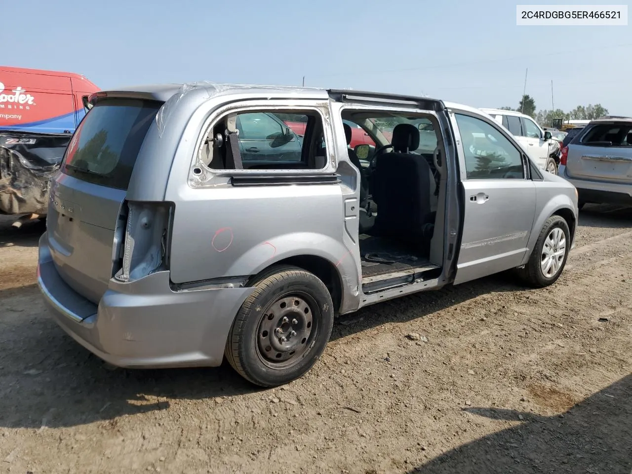 2C4RDGBG5ER466521 2014 Dodge Grand Caravan Se