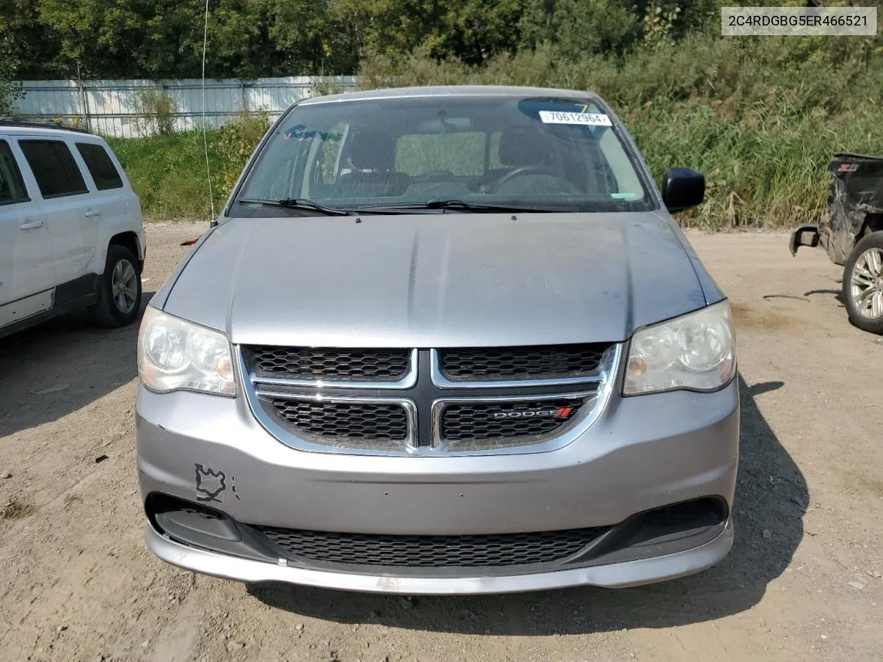 2014 Dodge Grand Caravan Se VIN: 2C4RDGBG5ER466521 Lot: 70612964