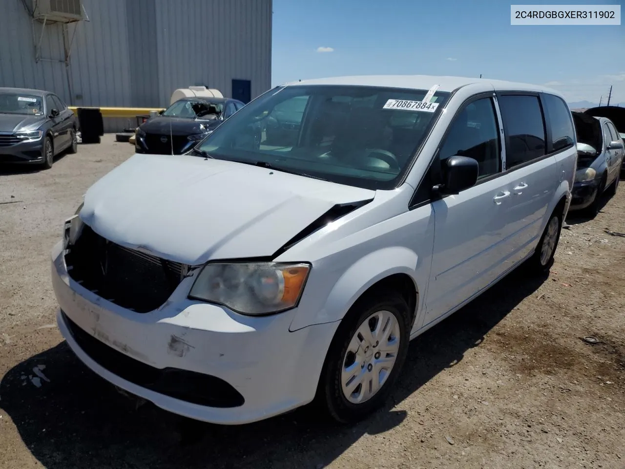 2C4RDGBGXER311902 2014 Dodge Grand Caravan Se