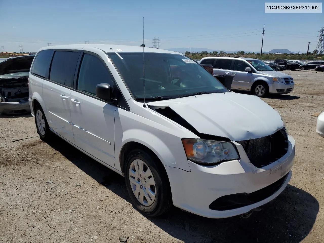 2C4RDGBGXER311902 2014 Dodge Grand Caravan Se