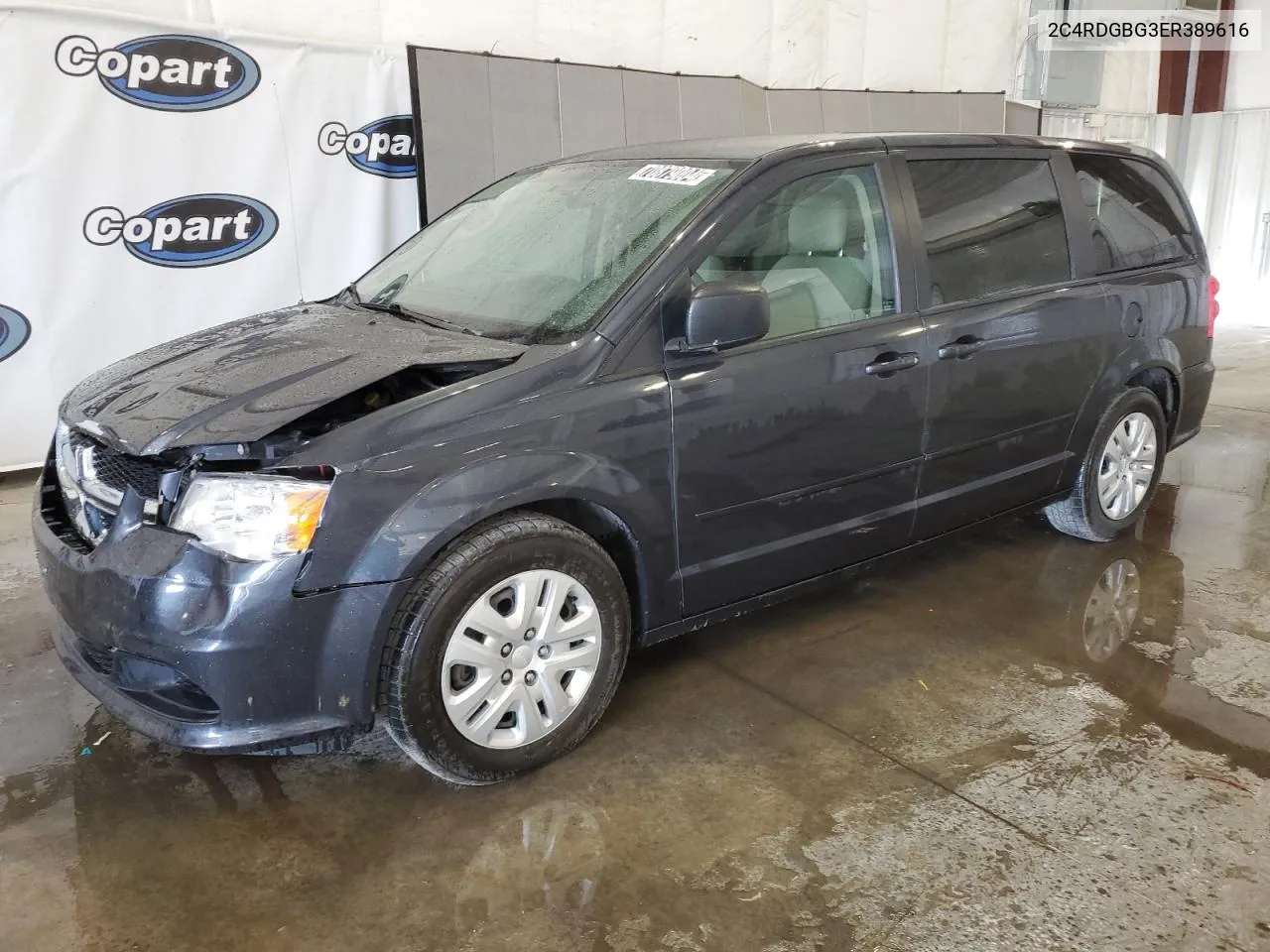 2014 Dodge Grand Caravan Se VIN: 2C4RDGBG3ER389616 Lot: 70879004